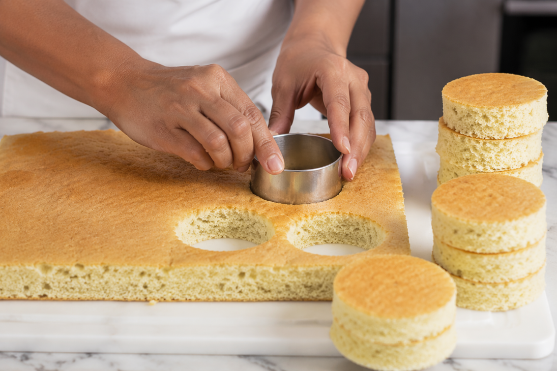 Quick and Easy Dot Cake Recipe So Fun So Easy Chicken Wing Sauce 6 Step 4: Frost Each Cake Round Smoothly
