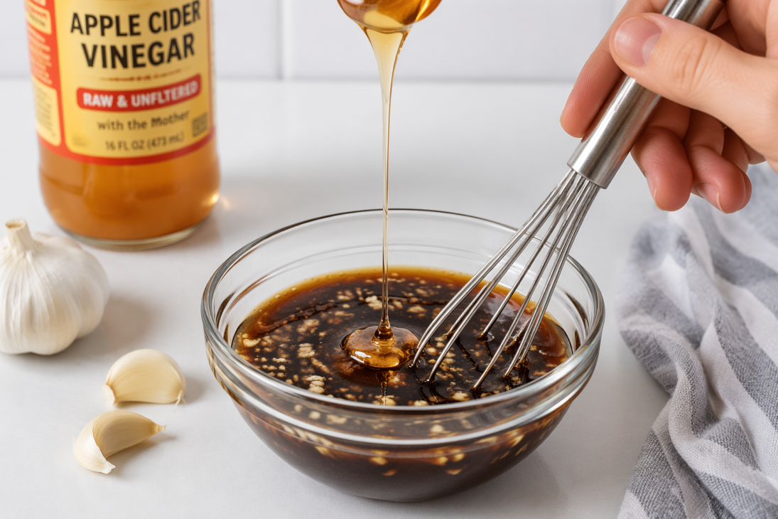 How to Make Honey Garlic Butter Chicken Thighs That Stay Crispy and Juicy 5 Step 3: Prepare the Honey Garlic Glaze