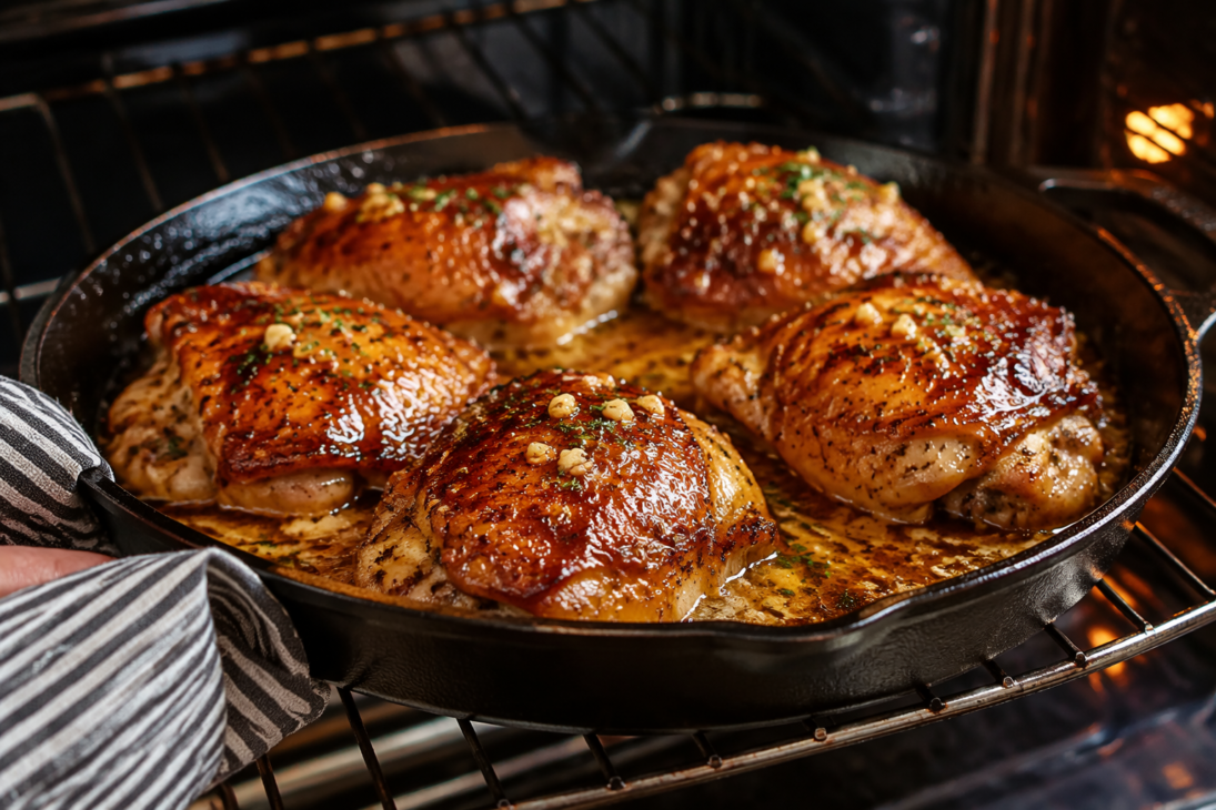 How to Make Honey Garlic Butter Chicken Thighs That Stay Crispy and Juicy 6 Step 4: Make the Butter-Garlic Base