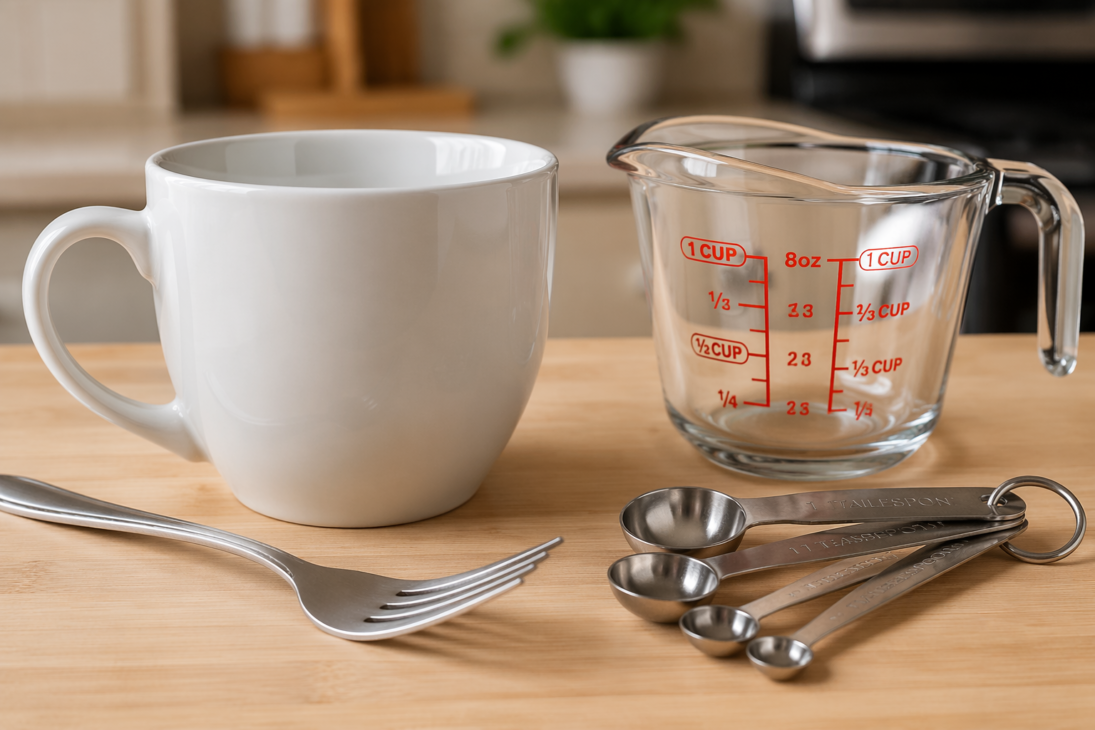 How to Make a Peanut Butter Mug Cake That Actually Tastes Like Dessert 5 Step 3: Add and Fold in Dry Ingredients Gently