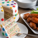 Quick and Easy Dot Cake Recipe So Fun So Easy Chicken Wing Sauce