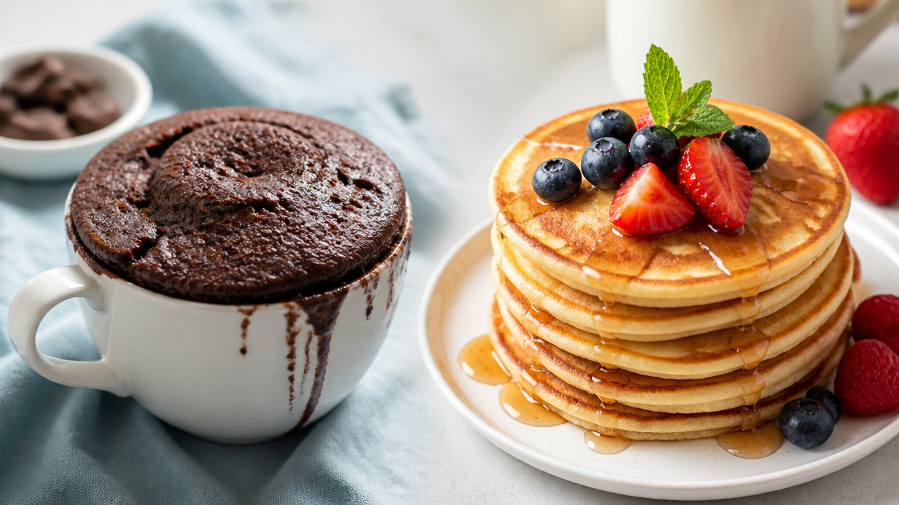 Classic Microwave Cake Recipe Pancakes Without Baking Powder Recipe