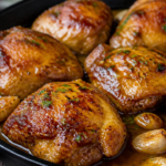 Honey Garlic Butter Chicken Thighs Recipe