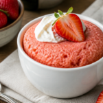 Strawberry Mug Cake Recipe