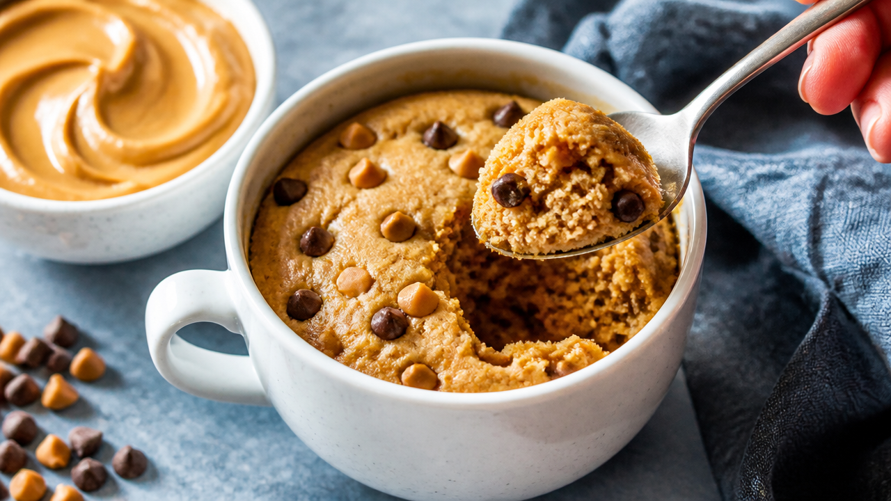 Peanut Butter Mug Cake Recipe