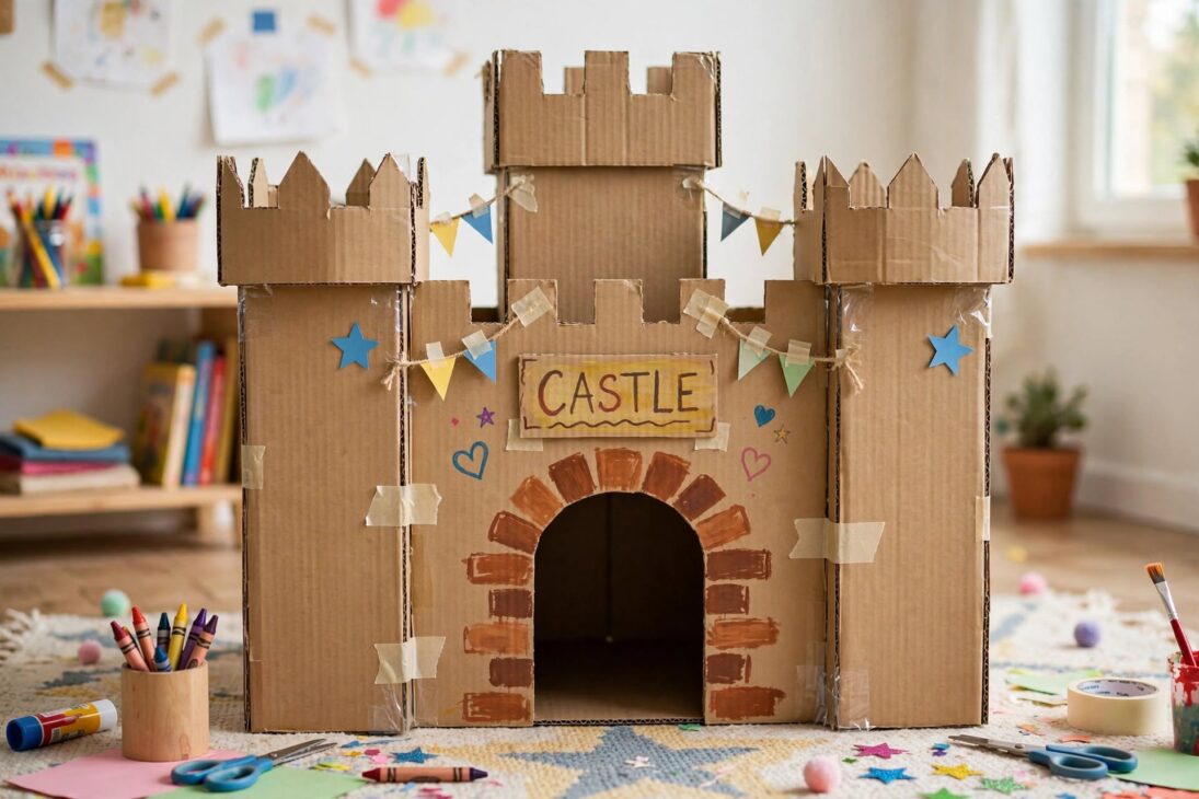 cardboard castle craft