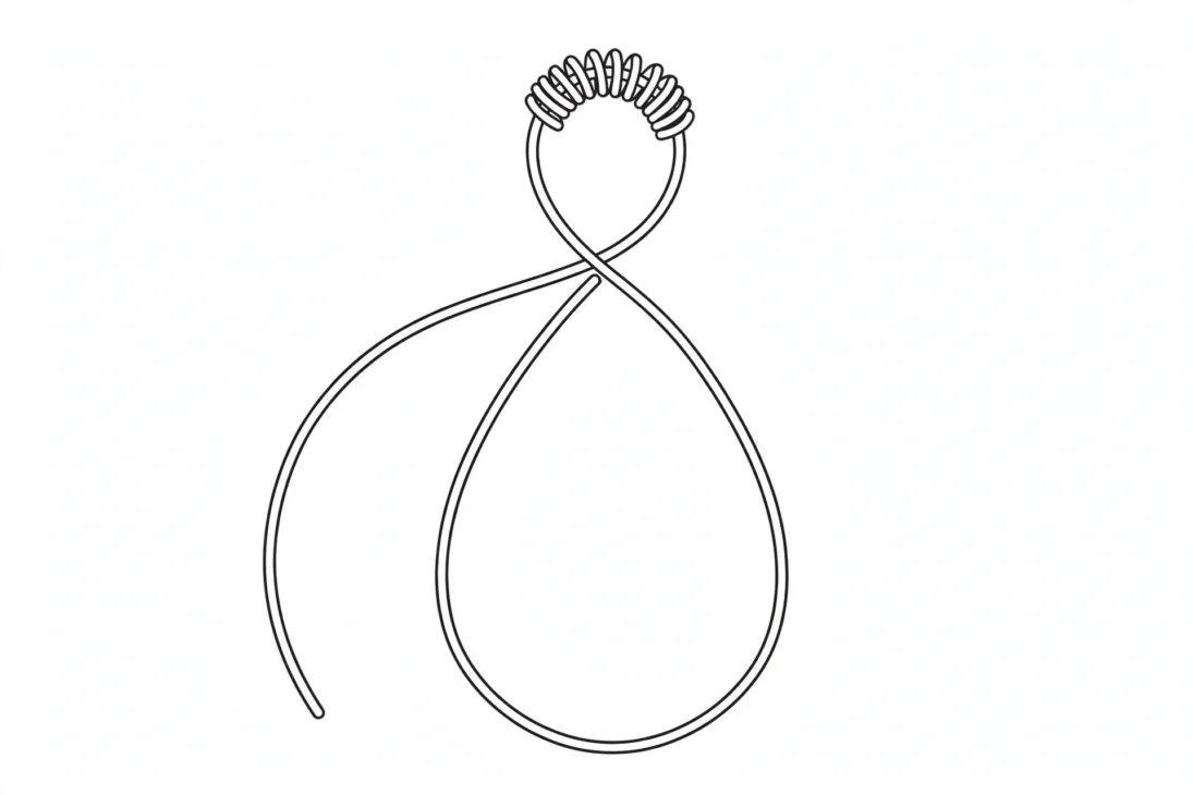 wire wrapped petal loop