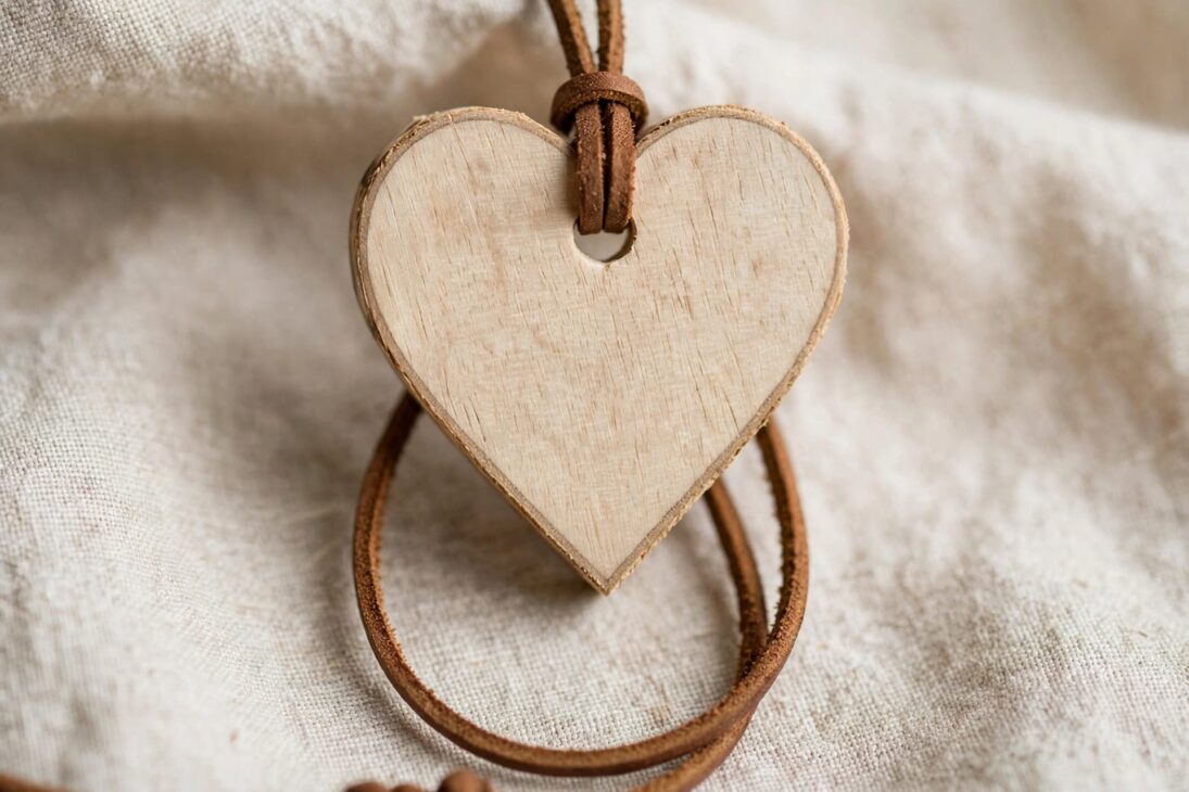 basswood_heart_pendant basswood heart pendant