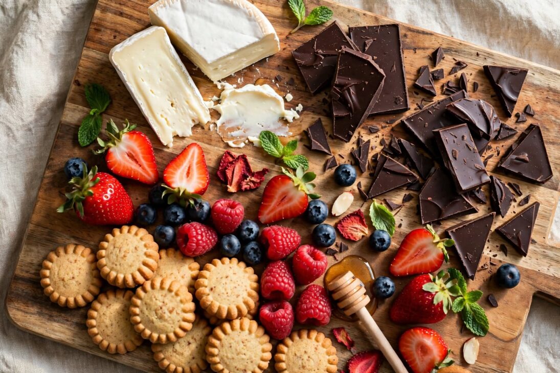 dessert charcuterie board