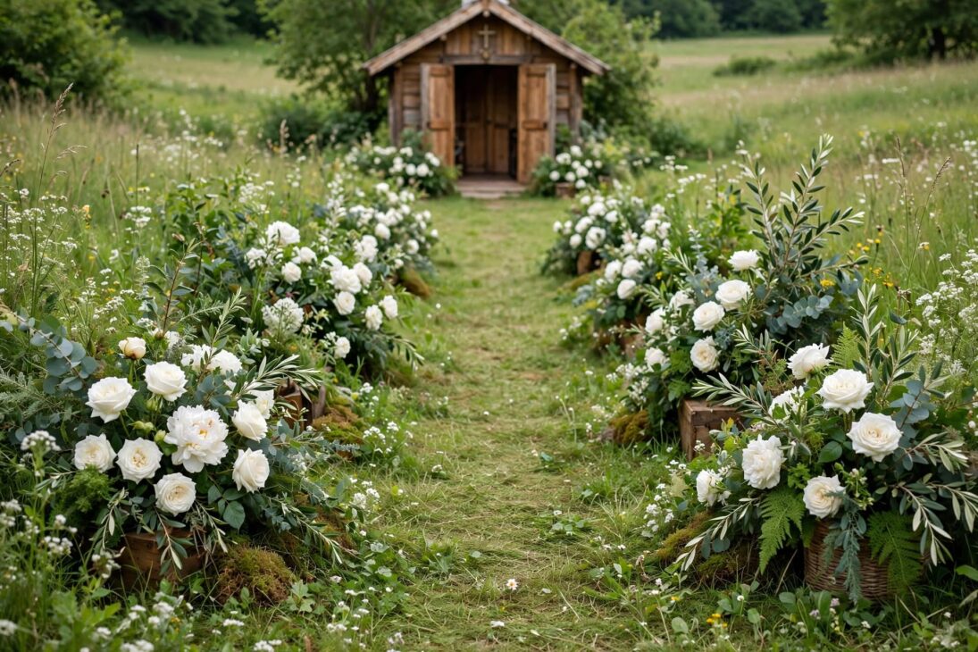 meadow_wedding_aisle meadow wedding aisle
